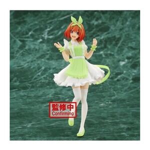 Taito Yotsuba Nakano Figure Anime Green Excellent Maid Outfit Statue US Seller